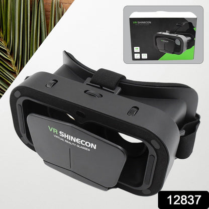 3d VR Box Headset Compatible with iPhone & Android Virtual Reality VR Goggles For 3D VR Movies Video Games (1 Pc)