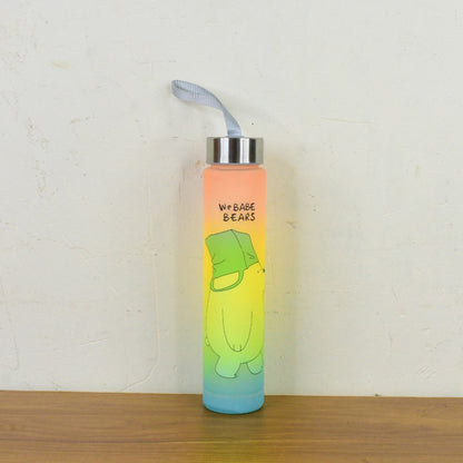 300 ML Cute Cartoon Printed Plastic Water Bottle